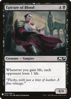 Epicure of Blood (M19-95) [The List]