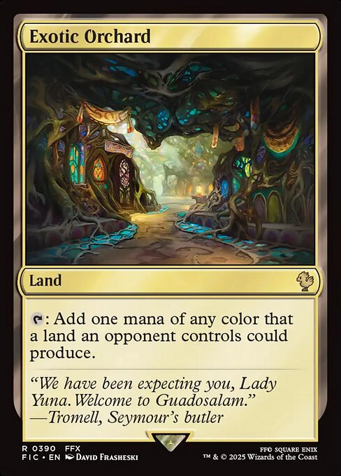 Exotic Orchard (390) [Final Fantasy Commander]