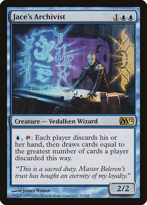 Jace's Archivist (59) [Magic 2012]