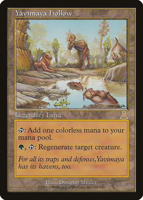 Yavimaya Hollow (143) [Urza's Destiny]