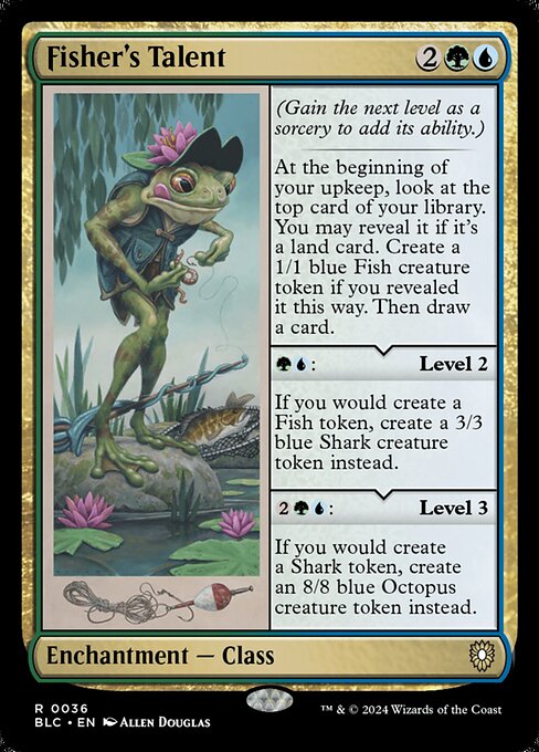 Fisher's Talent (36) [Bloomburrow Commander]