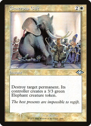 Generous Gift (2) [Modern Horizons 1 Timeshifts]
