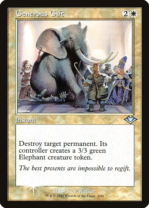 Generous Gift (2) [Modern Horizons 1 Timeshifts]