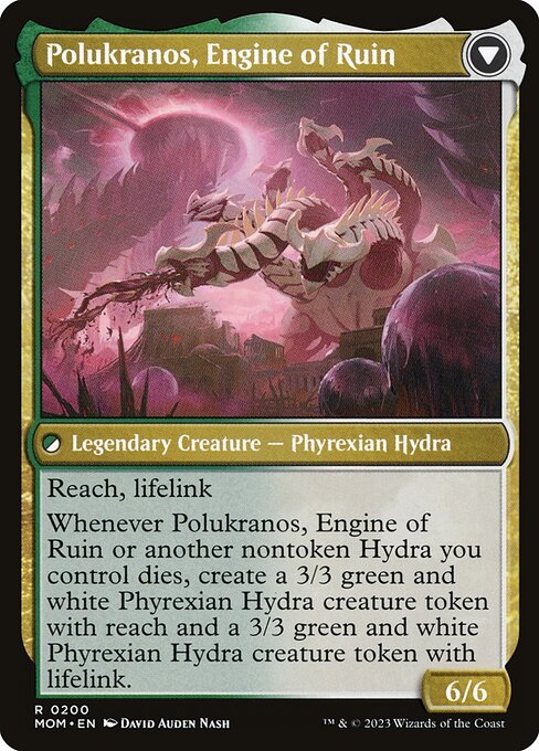 Polukranos Reborn // Polukranos, Engine of Ruin (200) [March of the Machine] Reverse