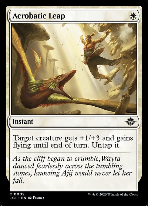 Acrobatic Leap (2) [The Lost Caverns of Ixalan]
