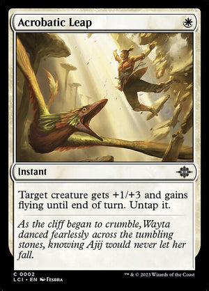 Acrobatic Leap (2) [The Lost Caverns of Ixalan]