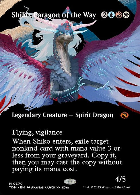 Shiko, Paragon of the Way (370) [Tarkir: Dragonstorm]