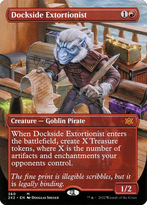 Dockside Extortionist (360) [Double Masters 2022] [Borderless]