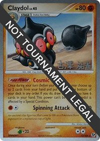 Claydol - 2010 (Yuka Furusawa) (15/106) [World Championship Decks]