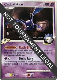 Crobat G - 2010 (Mychael Bryan) (47/127) [World Championship Decks]