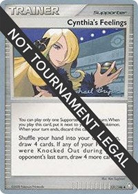 Cynthia's Feelings - 2010 (Mychael Bryan) (131/146) [World Championship Decks]