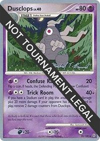 Dusclops - 2010 (Michael Pramawat) (35/100) [World Championship Decks]