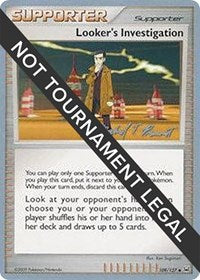 Looker's Investigation - 2010 (Michael Pramawat) (109/127) [World Championship Decks]