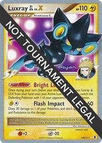 Luxray GL LV.X - 2010 (Mychael Bryan) (109/111) [World Championship Decks]