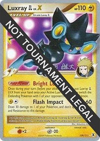 Luxray GL LV.X - 2010 (Yuta Komatsuda) (109/111) [World Championship Decks]