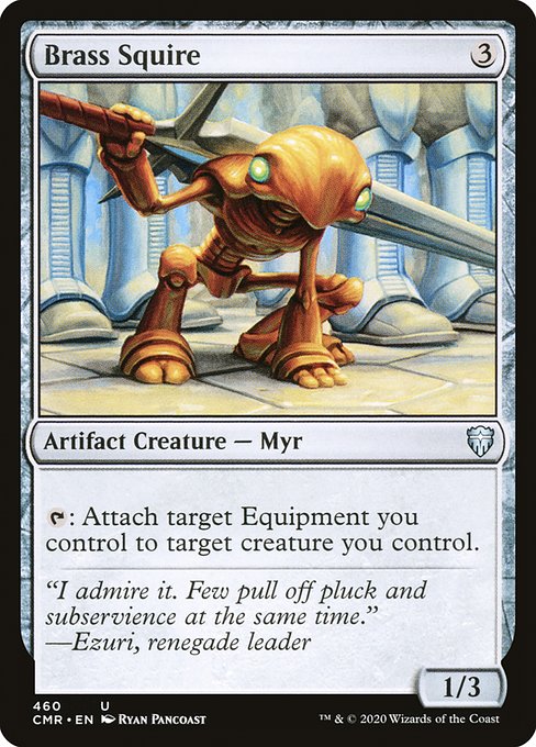 Brass Squire (460) [Commander Legends]