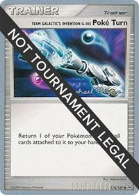 Team Galactic's Invention G-105 Poke Turn - 2010 (Mychael Bryan) (118/127) [World Championship Decks]