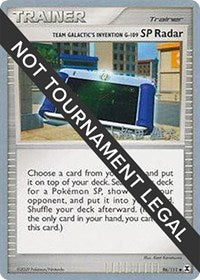 Team Galactic's Invention G-109 SP Radar - 2010 (Yuta Komatsuda) (96/111) [World Championship Decks]