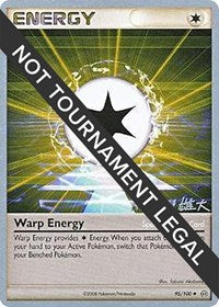 Warp Energy - 2010 (Yuta Komatsuda) (95/100) [World Championship Decks]