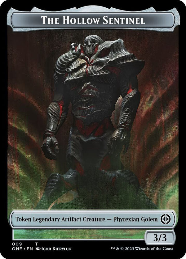 The Hollow Sentinel Token (9) [Phyrexia: All Will Be One]