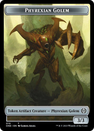 Phyrexian Golem Token (10) [Phyrexia: All Will Be One]