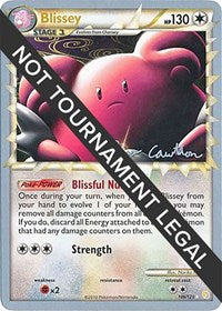 Blissey - 2011 (Ross Cawthon) (106/123) [World Championship Decks]