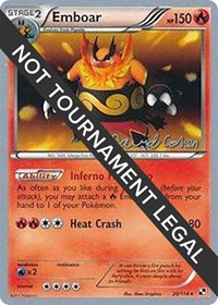 Emboar - 2011 (David Cohen) (20/114) [World Championship Decks]