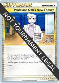 Professor Oak's New Theory - 2011 (Christopher Kan) (101/123) [World Championship Decks]