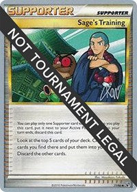 Sage's Training - 2011 (Christopher Kan) (77/90) [World Championship Decks]