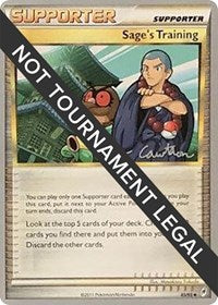 Sage's Training - 2011 (Ross Cawthon) (85/95) [World Championship Decks]
