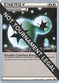Double Colorless Energy - 2012 (Zachary Bokhari) (92/99) [World Championship Decks]