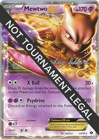 Mewtwo EX - 2012 (Zachary Bokhari) (54/99) [World Championship Decks]