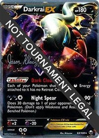 Darkrai EX - 2013 (Jason Klaczynski) (63/108) [World Championship Decks]