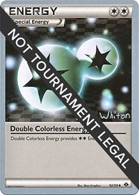 Double Colorless Energy - 2013 (Ian Whiton) (92/99) [World Championship Decks]