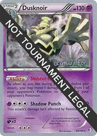 Dusknoir - 2013 (Ian Whiton) (63/149) [World Championship Decks]
