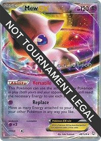 Mew EX - 2013 (Ian Whiton) (46/124) [World Championship Decks]
