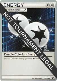 Double Colorless Energy - 2014 (Michikazu Tsuda) (130/146) [World Championship Decks]