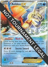 Keldeo EX - 2014 (Michikazu Tsuda) (45/113) [World Championship Decks]