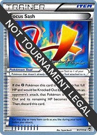 Focus Sash - 2015 (Alejandro Ng-Guzman) (91/111) [World Championship Decks]