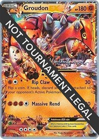 Groudon EX - 2015 (Alejandro Ng-Guzman) (85/160) [World Championship Decks]