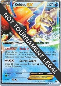 Keldeo EX - 2015 (Jacob Van Wagner) (49/149) [World Championship Decks]