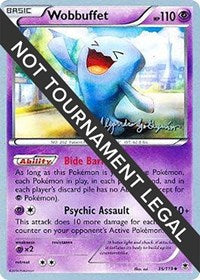 Wobbuffet - 2015 (Alejandro Ng-Guzman) (36/119) [World Championship Decks]