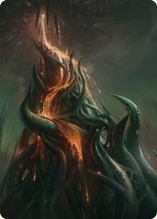 Copperline Gorge Art Card (57) [Phyrexia: All Will Be One Art Series]