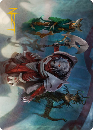 Norn's Decree Art Card (Gold-Stamped Signature) (6) [Phyrexia: All Will Be One Art Series]