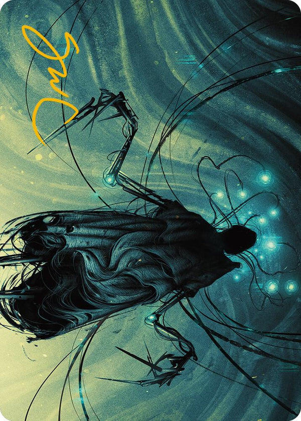 Ichor Synthesizer Art Card (Gold-Stamped Signature) (14) [Phyrexia: All Will Be One Art Series]