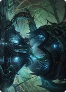 Expand the Sphere Art Card (38) [Phyrexia: All Will Be One Art Series]