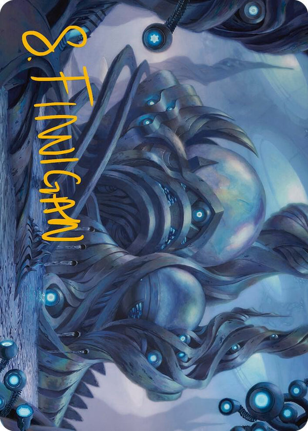 The Surgical Bay Art Card (Gold-Stamped Signature) (62) [Phyrexia: All Will Be One Art Series]