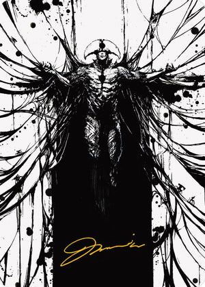 Sinew Dancer Art Card (Gold-Stamped Signature) (66) [Phyrexia: All Will Be One Art Series]