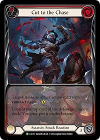 Cut to the Chase (Red) - LGS113 (LGS113) [Flesh and Blood Promo Cards]