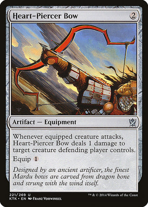 Heart-Piercer Bow (221) [Khans of Tarkir]